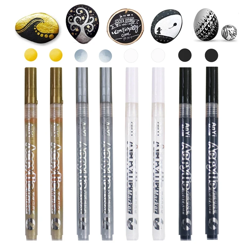 3Pcs/set Acrylic Markers Paint - Copic Marker Classic recension och pris