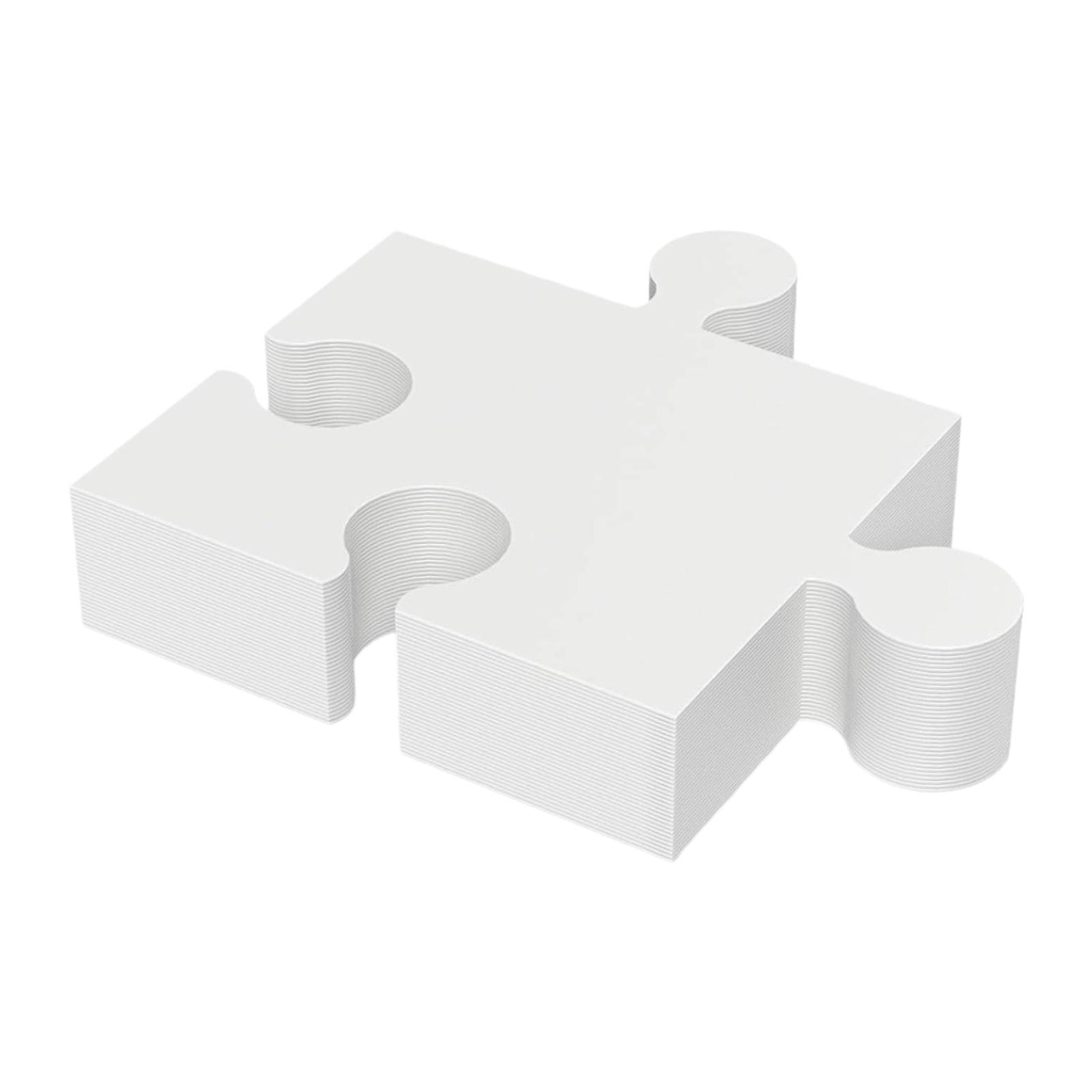 White Blank Drawing Puzzles Ca - Puzzle Blank White recension och pris