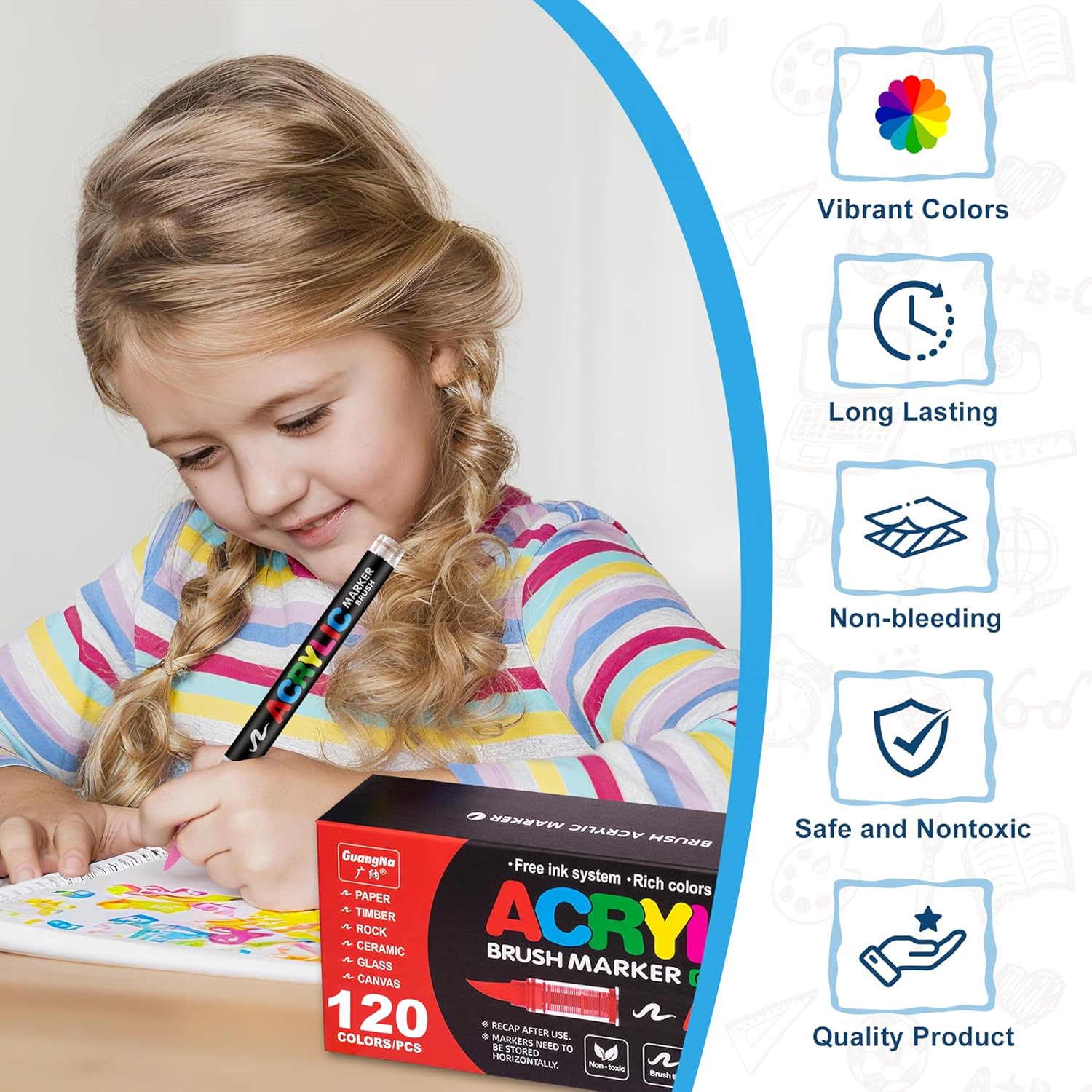12-240 Colors  Acrylic Paint M - Copic Marker Classic recension och pris