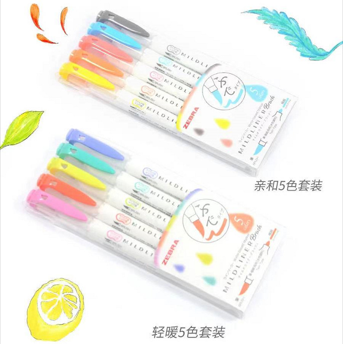 ZEBRA Mildliner Highlighters P - Zebra Pen Sarasa recension och pris