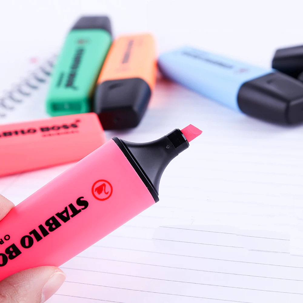 5/9/14 Colors STABILO Highligh - Stabilo Marker Boss recension och pris