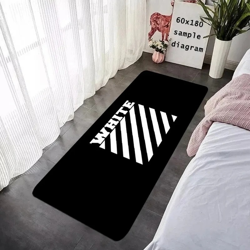 Door Mat Interior Bedside Foot - Puzzle Blank White recension och pris