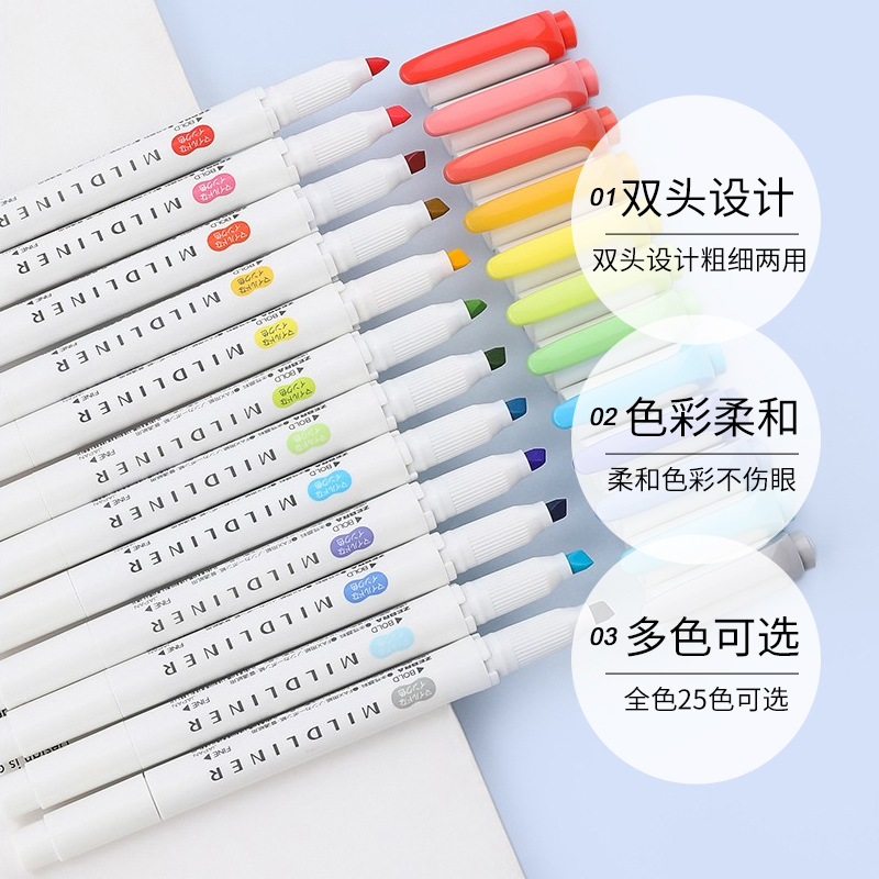 5/10pcs Zebra Highlighter Pen  - Stabilo Marker Boss recension och pris